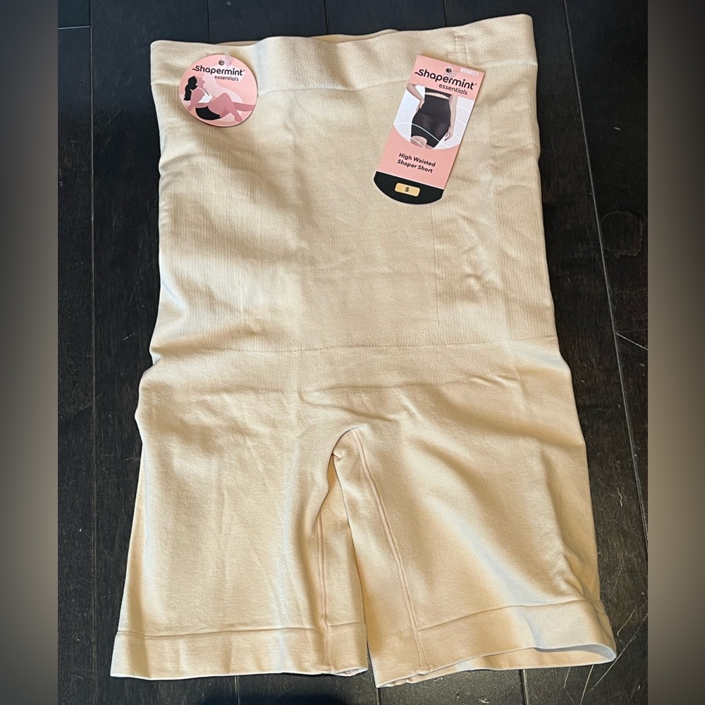 NWT Nude Shapermint Essentials High Waist Shaper Shorts